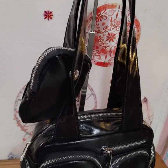 Black Multi Compartment Utility Bag Set - Picture 3 of 7